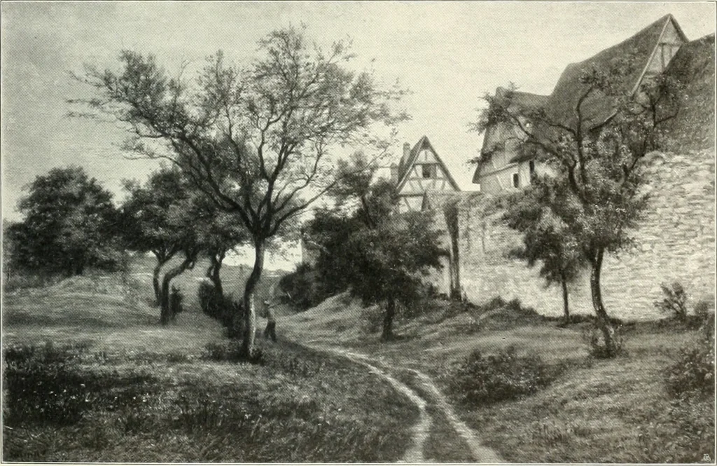 An illustration from Ausstellung deutscher Kunst aus der Zeit von 1775-1875 in der Königlichen Nationalgalerie, Berlin 1906. Herausgegeben vom Vorstand der Deutschen Jahrhundertausstellung. Mit einleitendem Text von Hugo von Tschudi, 1906, leaf 276