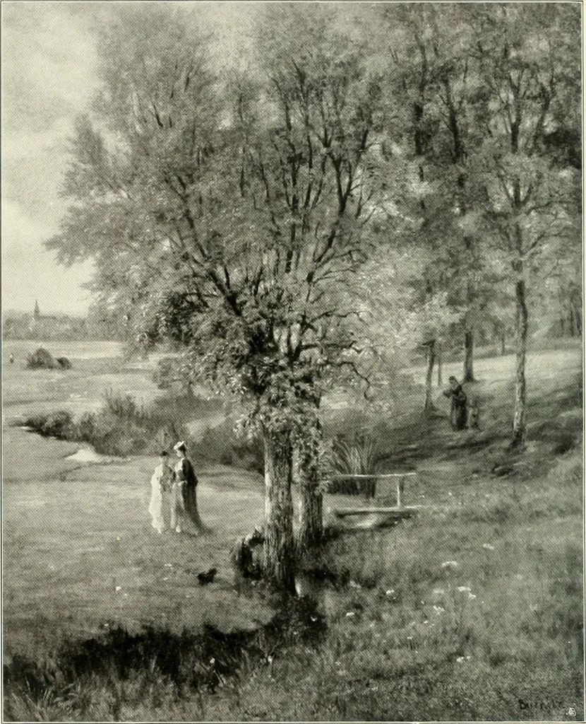 An illustration from Ausstellung deutscher Kunst aus der Zeit von 1775-1875 in der Königlichen Nationalgalerie, Berlin 1906. Herausgegeben vom Vorstand der Deutschen Jahrhundertausstellung. Mit einleitendem Text von Hugo von Tschudi, 1906, leaf 277