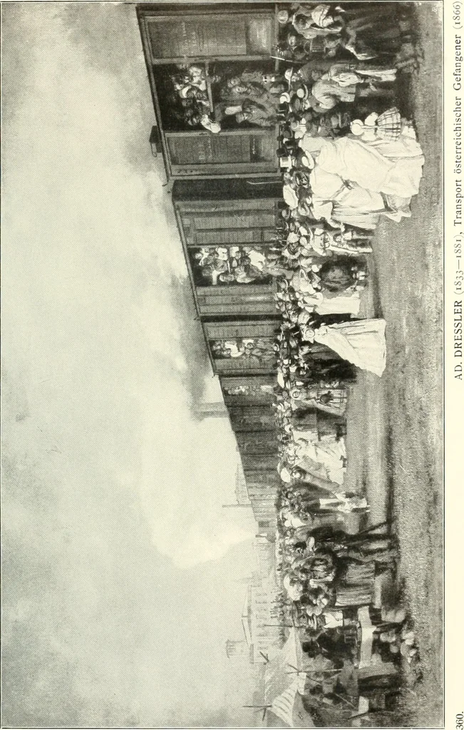 An illustration from Ausstellung deutscher Kunst aus der Zeit von 1775-1875 in der Königlichen Nationalgalerie, Berlin 1906. Herausgegeben vom Vorstand der Deutschen Jahrhundertausstellung. Mit einleitendem Text von Hugo von Tschudi, 1906, leaf 280