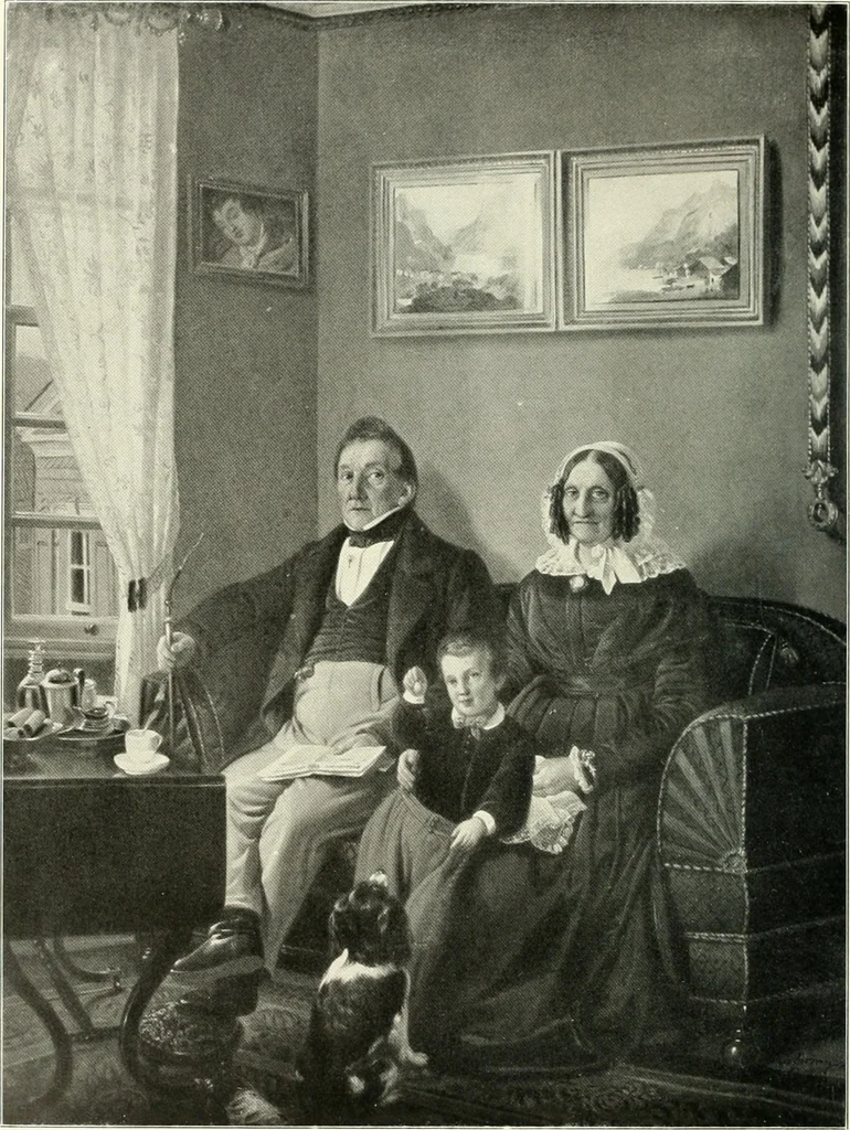 An illustration from Ausstellung deutscher Kunst aus der Zeit von 1775-1875 in der Königlichen Nationalgalerie, Berlin 1906. Herausgegeben vom Vorstand der Deutschen Jahrhundertausstellung. Mit einleitendem Text von Hugo von Tschudi, 1906, leaf 281