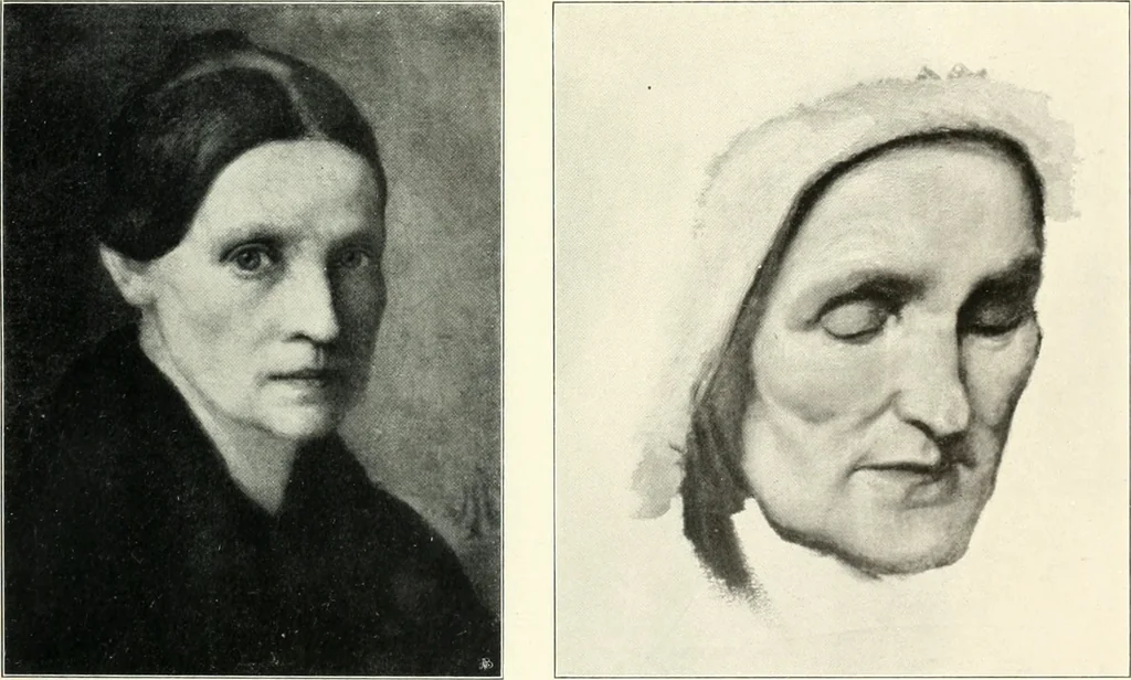 An illustration from Ausstellung deutscher Kunst aus der Zeit von 1775-1875 in der Königlichen Nationalgalerie, Berlin 1906. Herausgegeben vom Vorstand der Deutschen Jahrhundertausstellung. Mit einleitendem Text von Hugo von Tschudi, 1906, leaf 282