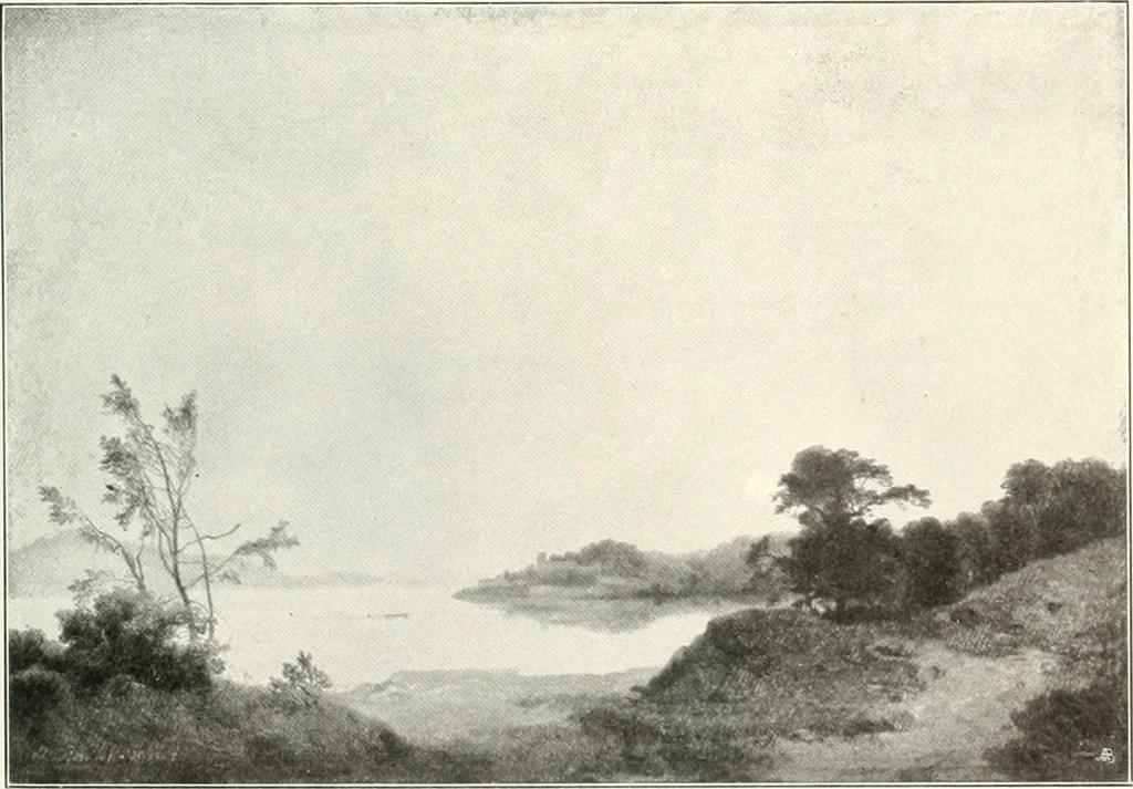An illustration from Ausstellung deutscher Kunst aus der Zeit von 1775-1875 in der Königlichen Nationalgalerie, Berlin 1906. Herausgegeben vom Vorstand der Deutschen Jahrhundertausstellung. Mit einleitendem Text von Hugo von Tschudi, 1906, leaf 286