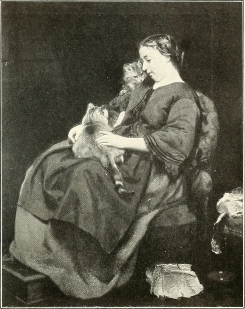 An illustration from Ausstellung deutscher Kunst aus der Zeit von 1775-1875 in der Königlichen Nationalgalerie, Berlin 1906. Herausgegeben vom Vorstand der Deutschen Jahrhundertausstellung. Mit einleitendem Text von Hugo von Tschudi, 1906, leaf 292