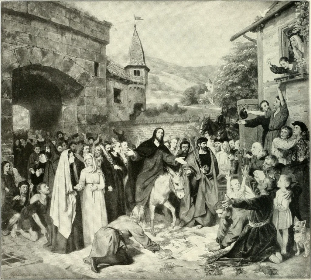An illustration from Ausstellung deutscher Kunst aus der Zeit von 1775-1875 in der Königlichen Nationalgalerie, Berlin 1906. Herausgegeben vom Vorstand der Deutschen Jahrhundertausstellung. Mit einleitendem Text von Hugo von Tschudi, 1906, leaf 299