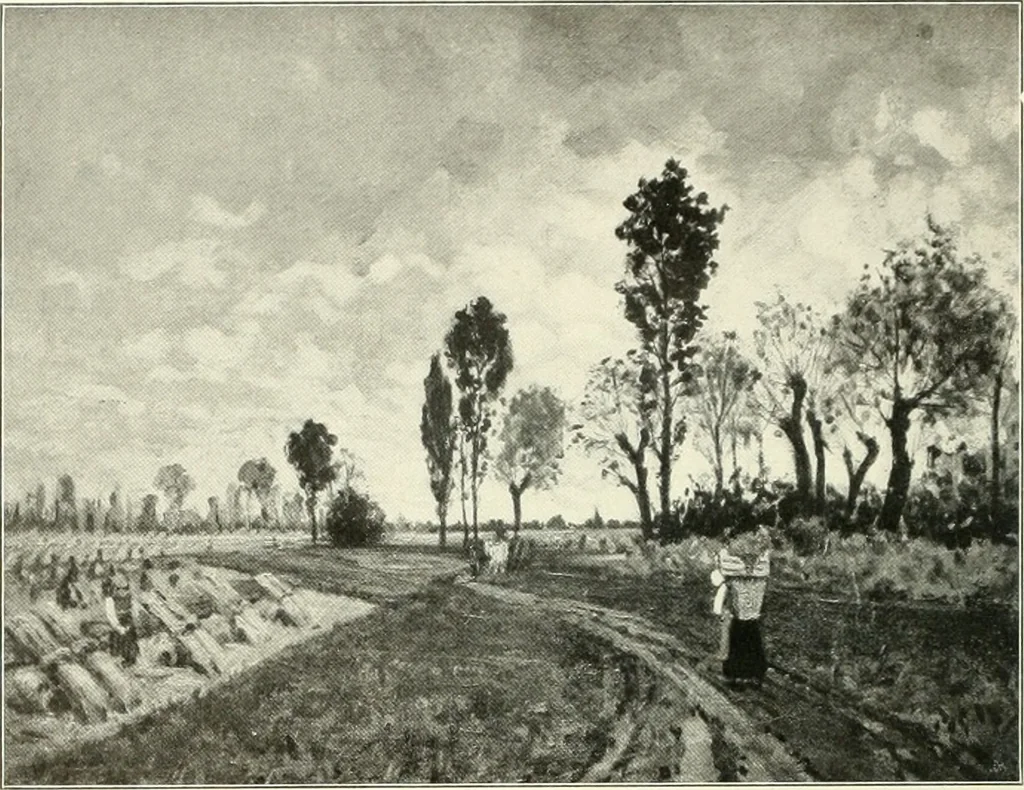 An illustration from Ausstellung deutscher Kunst aus der Zeit von 1775-1875 in der Königlichen Nationalgalerie, Berlin 1906. Herausgegeben vom Vorstand der Deutschen Jahrhundertausstellung. Mit einleitendem Text von Hugo von Tschudi, 1906, leaf 305