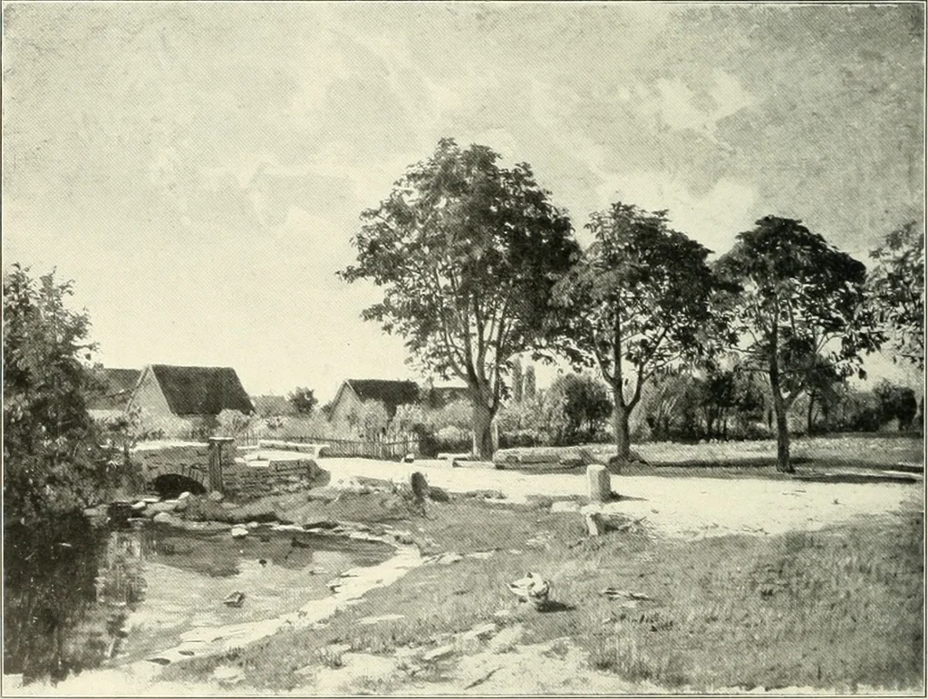 An illustration from Ausstellung deutscher Kunst aus der Zeit von 1775-1875 in der Königlichen Nationalgalerie, Berlin 1906. Herausgegeben vom Vorstand der Deutschen Jahrhundertausstellung. Mit einleitendem Text von Hugo von Tschudi, 1906, leaf 305