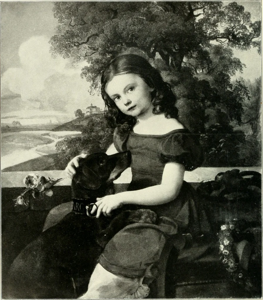 An illustration from Ausstellung deutscher Kunst aus der Zeit von 1775-1875 in der Königlichen Nationalgalerie, Berlin 1906. Herausgegeben vom Vorstand der Deutschen Jahrhundertausstellung. Mit einleitendem Text von Hugo von Tschudi, 1906, leaf 307