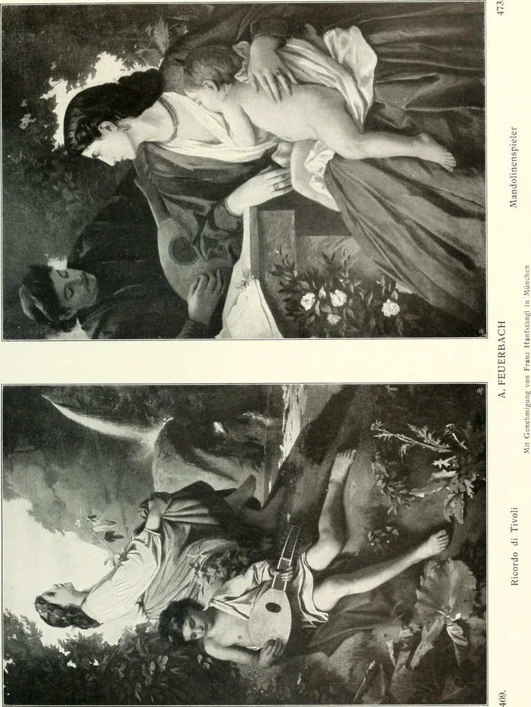 An illustration from Ausstellung deutscher Kunst aus der Zeit von 1775-1875 in der Königlichen Nationalgalerie, Berlin 1906. Herausgegeben vom Vorstand der Deutschen Jahrhundertausstellung. Mit einleitendem Text von Hugo von Tschudi, 1906, leaf 312