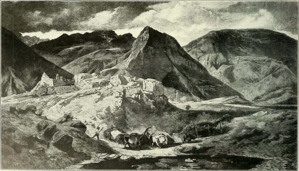 An illustration from Ausstellung deutscher Kunst aus der Zeit von 1775-1875 in der Königlichen Nationalgalerie, Berlin 1906. Herausgegeben vom Vorstand der Deutschen Jahrhundertausstellung. Mit einleitendem Text von Hugo von Tschudi, 1906, leaf 313