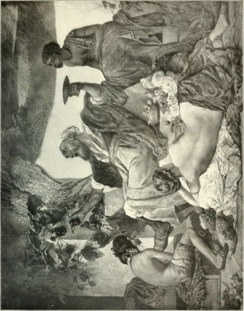 An illustration from Ausstellung deutscher Kunst aus der Zeit von 1775-1875 in der Königlichen Nationalgalerie, Berlin 1906. Herausgegeben vom Vorstand der Deutschen Jahrhundertausstellung. Mit einleitendem Text von Hugo von Tschudi, 1906, leaf 320