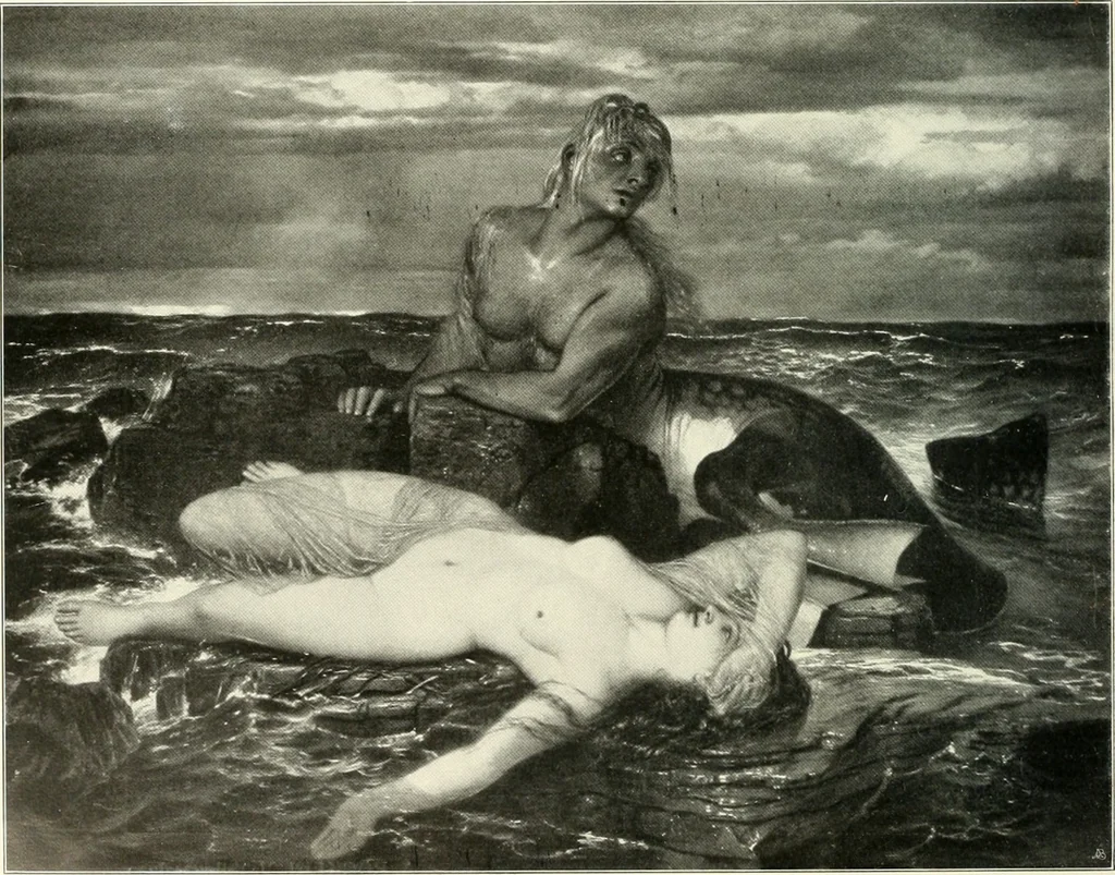 An illustration from Ausstellung deutscher Kunst aus der Zeit von 1775-1875 in der Königlichen Nationalgalerie, Berlin 1906. Herausgegeben vom Vorstand der Deutschen Jahrhundertausstellung. Mit einleitendem Text von Hugo von Tschudi, 1906, leaf 333