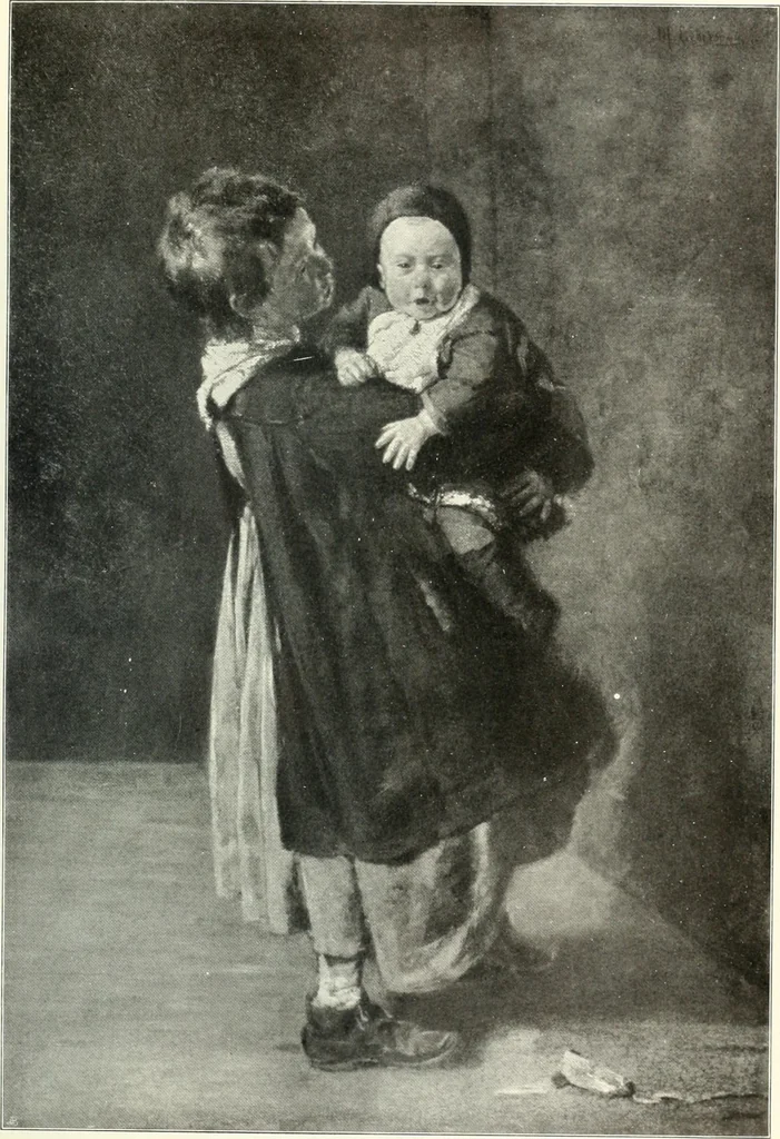 An illustration from Ausstellung deutscher Kunst aus der Zeit von 1775-1875 in der Königlichen Nationalgalerie, Berlin 1906. Herausgegeben vom Vorstand der Deutschen Jahrhundertausstellung. Mit einleitendem Text von Hugo von Tschudi, 1906, leaf 338