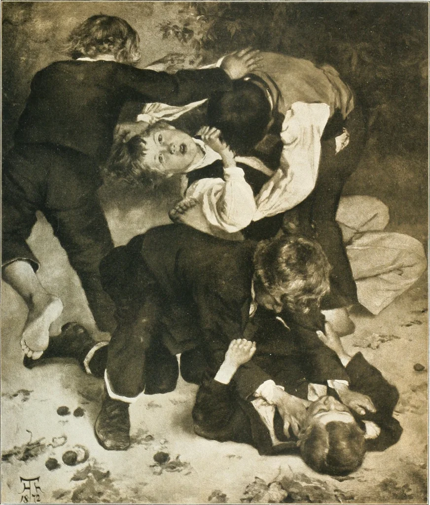 An illustration from Ausstellung deutscher Kunst aus der Zeit von 1775-1875 in der Königlichen Nationalgalerie, Berlin 1906. Herausgegeben vom Vorstand der Deutschen Jahrhundertausstellung. Mit einleitendem Text von Hugo von Tschudi, 1906, leaf 342