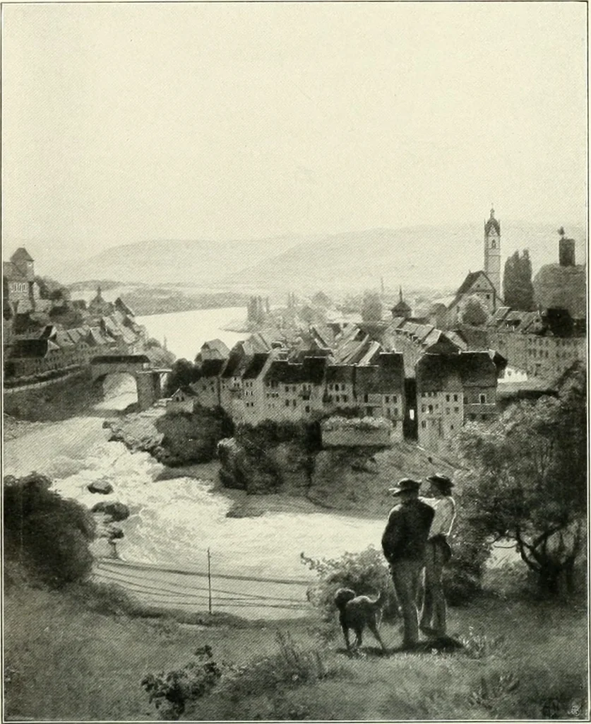 An illustration from Ausstellung deutscher Kunst aus der Zeit von 1775-1875 in der Königlichen Nationalgalerie, Berlin 1906. Herausgegeben vom Vorstand der Deutschen Jahrhundertausstellung. Mit einleitendem Text von Hugo von Tschudi, 1906, leaf 345