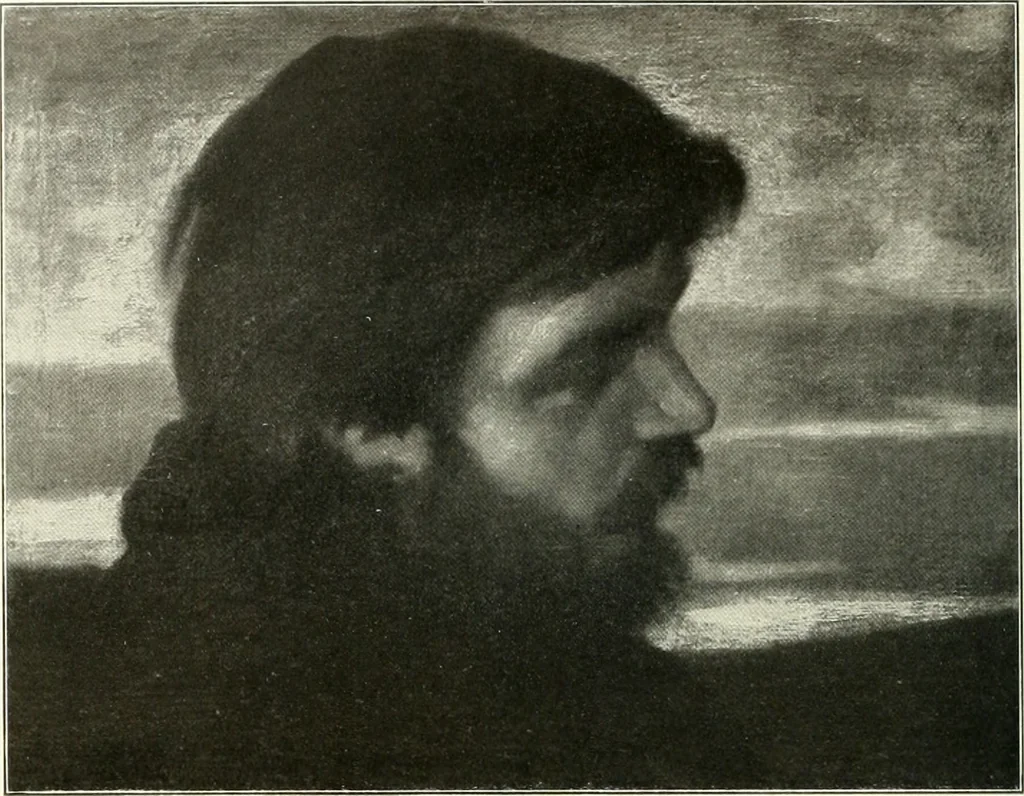 An illustration from Ausstellung deutscher Kunst aus der Zeit von 1775-1875 in der Königlichen Nationalgalerie, Berlin 1906. Herausgegeben vom Vorstand der Deutschen Jahrhundertausstellung. Mit einleitendem Text von Hugo von Tschudi, 1906, leaf 349
