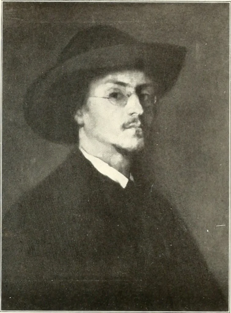 An illustration from Ausstellung deutscher Kunst aus der Zeit von 1775-1875 in der Königlichen Nationalgalerie, Berlin 1906. Herausgegeben vom Vorstand der Deutschen Jahrhundertausstellung. Mit einleitendem Text von Hugo von Tschudi, 1906, leaf 354