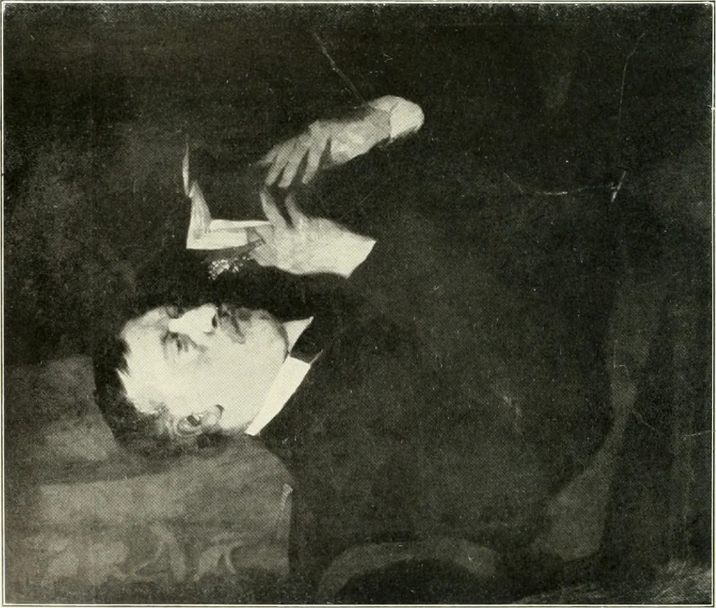 An illustration from Ausstellung deutscher Kunst aus der Zeit von 1775-1875 in der Königlichen Nationalgalerie, Berlin 1906. Herausgegeben vom Vorstand der Deutschen Jahrhundertausstellung. Mit einleitendem Text von Hugo von Tschudi, 1906, leaf 355