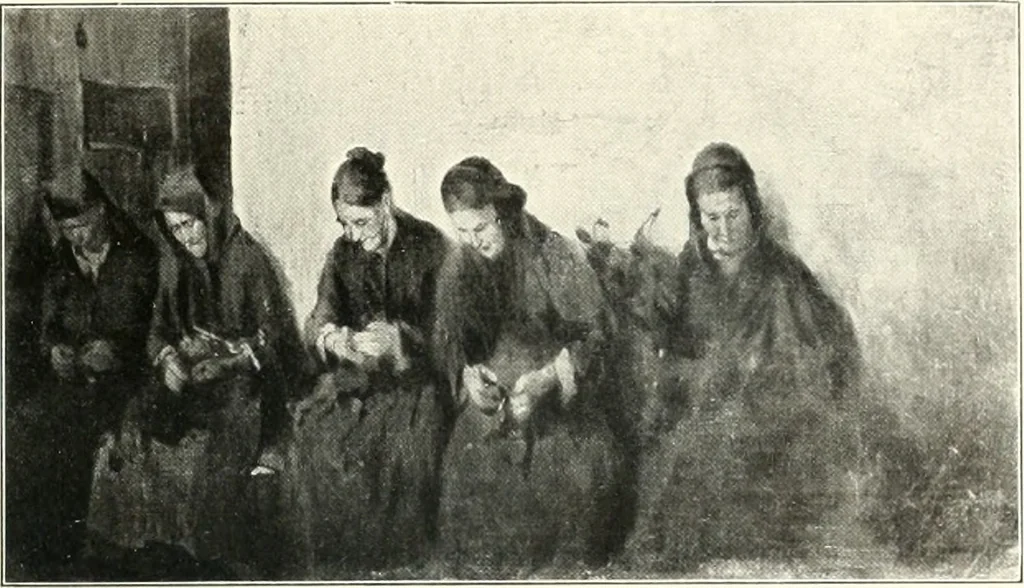 An illustration from Ausstellung deutscher Kunst aus der Zeit von 1775-1875 in der Königlichen Nationalgalerie, Berlin 1906. Herausgegeben vom Vorstand der Deutschen Jahrhundertausstellung. Mit einleitendem Text von Hugo von Tschudi, 1906, leaf 356