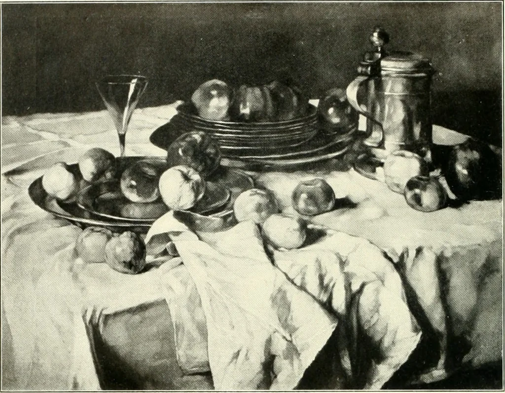An illustration from Ausstellung deutscher Kunst aus der Zeit von 1775-1875 in der Königlichen Nationalgalerie, Berlin 1906. Herausgegeben vom Vorstand der Deutschen Jahrhundertausstellung. Mit einleitendem Text von Hugo von Tschudi, 1906, leaf 357