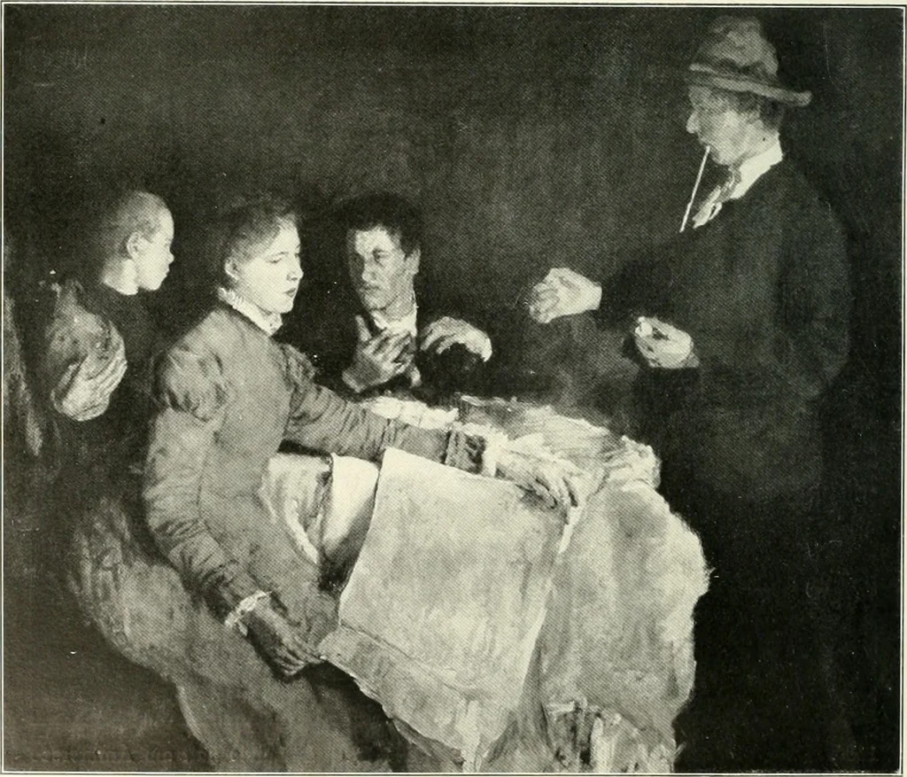 An illustration from Ausstellung deutscher Kunst aus der Zeit von 1775-1875 in der Königlichen Nationalgalerie, Berlin 1906. Herausgegeben vom Vorstand der Deutschen Jahrhundertausstellung. Mit einleitendem Text von Hugo von Tschudi, 1906, leaf 359