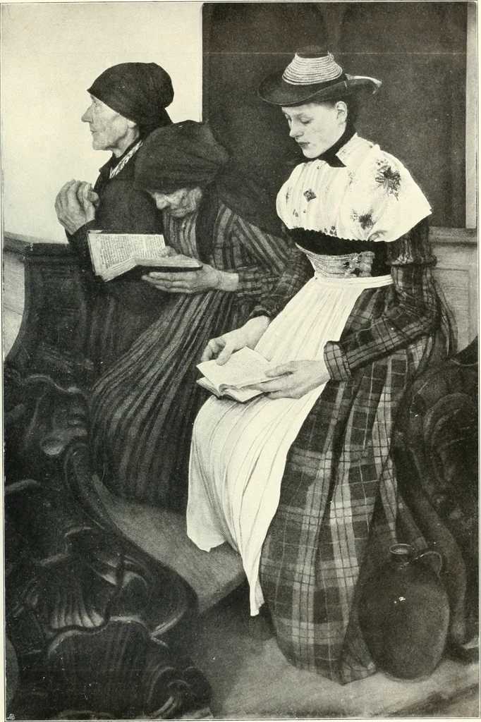 An illustration from Ausstellung deutscher Kunst aus der Zeit von 1775-1875 in der Königlichen Nationalgalerie, Berlin 1906. Herausgegeben vom Vorstand der Deutschen Jahrhundertausstellung. Mit einleitendem Text von Hugo von Tschudi, 1906, leaf 362