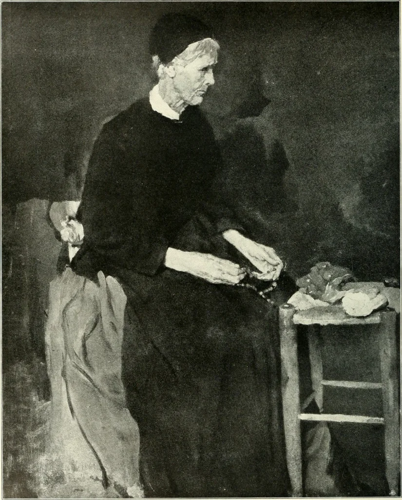 An illustration from Ausstellung deutscher Kunst aus der Zeit von 1775-1875 in der Königlichen Nationalgalerie, Berlin 1906. Herausgegeben vom Vorstand der Deutschen Jahrhundertausstellung. Mit einleitendem Text von Hugo von Tschudi, 1906, leaf 363