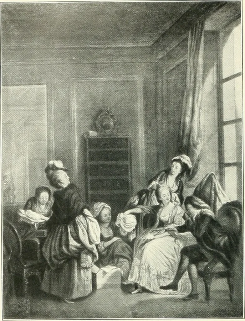 An illustration from Ausstellung deutscher Kunst aus der Zeit von 1775-1875 in der Königlichen Nationalgalerie, Berlin 1906. Herausgegeben vom Vorstand der Deutschen Jahrhundertausstellung. Mit einleitendem Text von Hugo von Tschudi, 1906, leaf 65