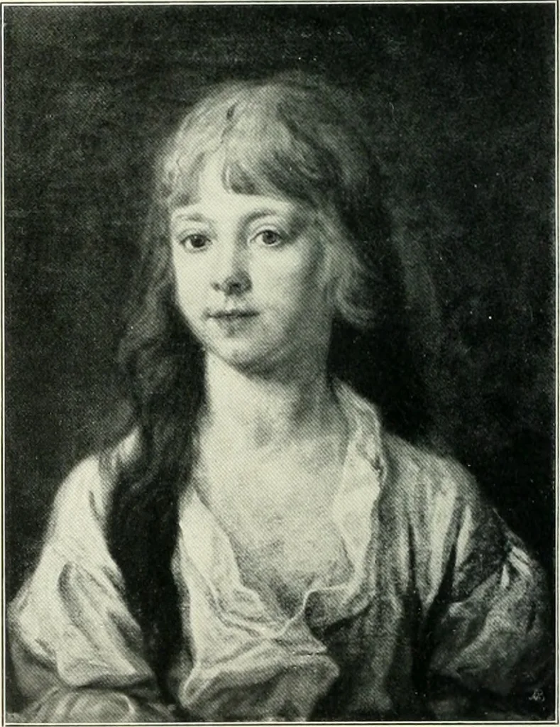 An illustration from Ausstellung deutscher Kunst aus der Zeit von 1775-1875 in der Königlichen Nationalgalerie, Berlin 1906. Herausgegeben vom Vorstand der Deutschen Jahrhundertausstellung. Mit einleitendem Text von Hugo von Tschudi, 1906, leaf 73