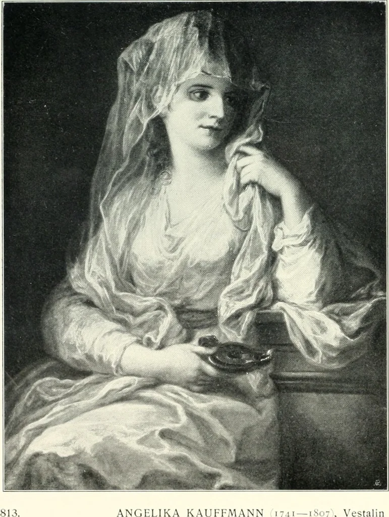 An illustration from Ausstellung deutscher Kunst aus der Zeit von 1775-1875 in der Königlichen Nationalgalerie, Berlin 1906. Herausgegeben vom Vorstand der Deutschen Jahrhundertausstellung. Mit einleitendem Text von Hugo von Tschudi, 1906, leaf 76