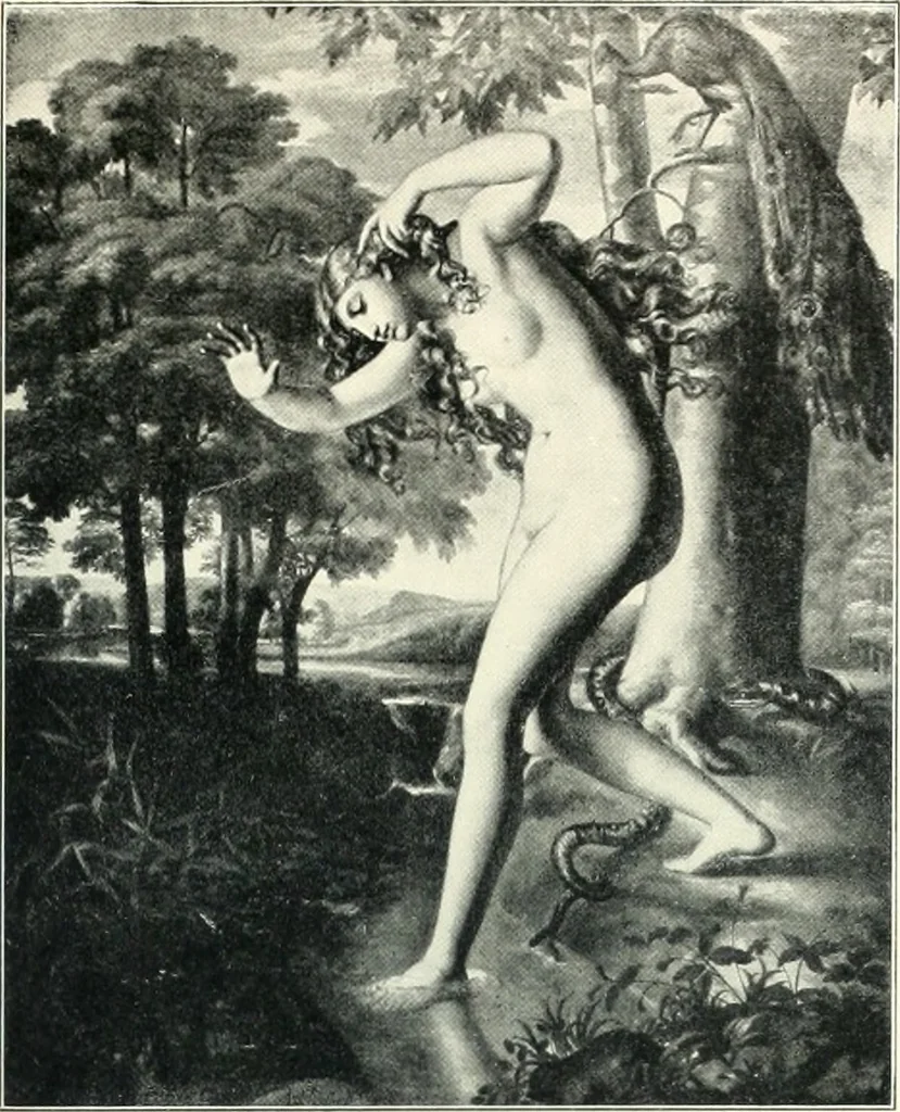 An illustration from Ausstellung deutscher Kunst aus der Zeit von 1775-1875 in der Königlichen Nationalgalerie, Berlin 1906. Herausgegeben vom Vorstand der Deutschen Jahrhundertausstellung. Mit einleitendem Text von Hugo von Tschudi, 1906, leaf 80