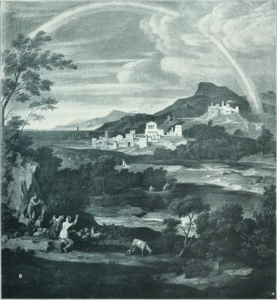 An illustration from Ausstellung deutscher Kunst aus der Zeit von 1775-1875 in der Königlichen Nationalgalerie, Berlin 1906. Herausgegeben vom Vorstand der Deutschen Jahrhundertausstellung. Mit einleitendem Text von Hugo von Tschudi, 1906, leaf 92