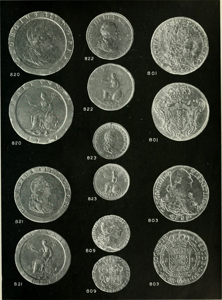An illustration from Australasian tokens and coins; a handbook by Dr. Arthur Andrews .., 1921, leaf 294