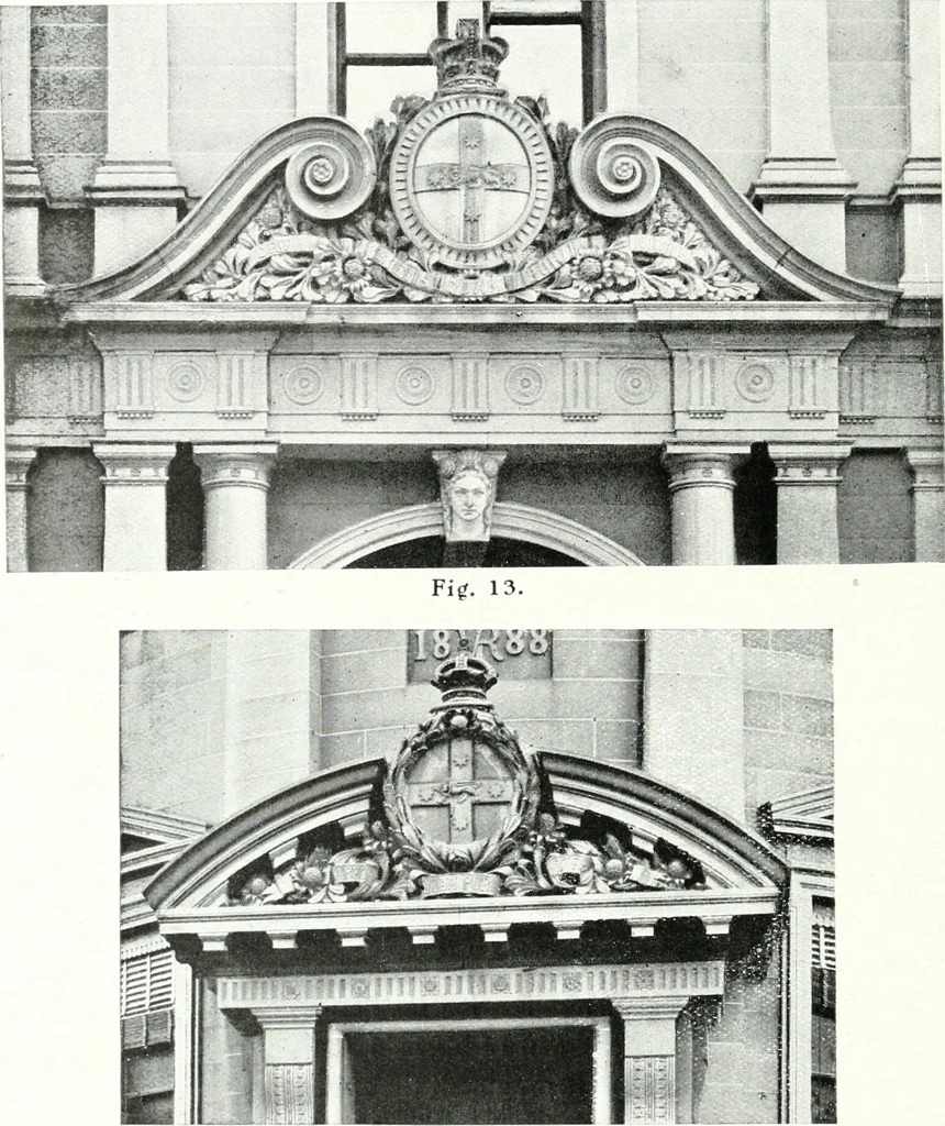 An illustration from The Australian flora in applied art, 1915, leaf 45