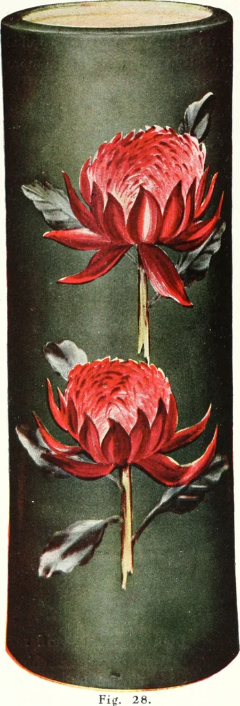 An illustration from The Australian flora in applied art, 1915, leaf 53