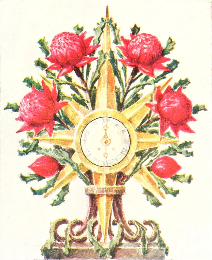 An illustration from The Australian flora in applied art, 1915, leaf 68