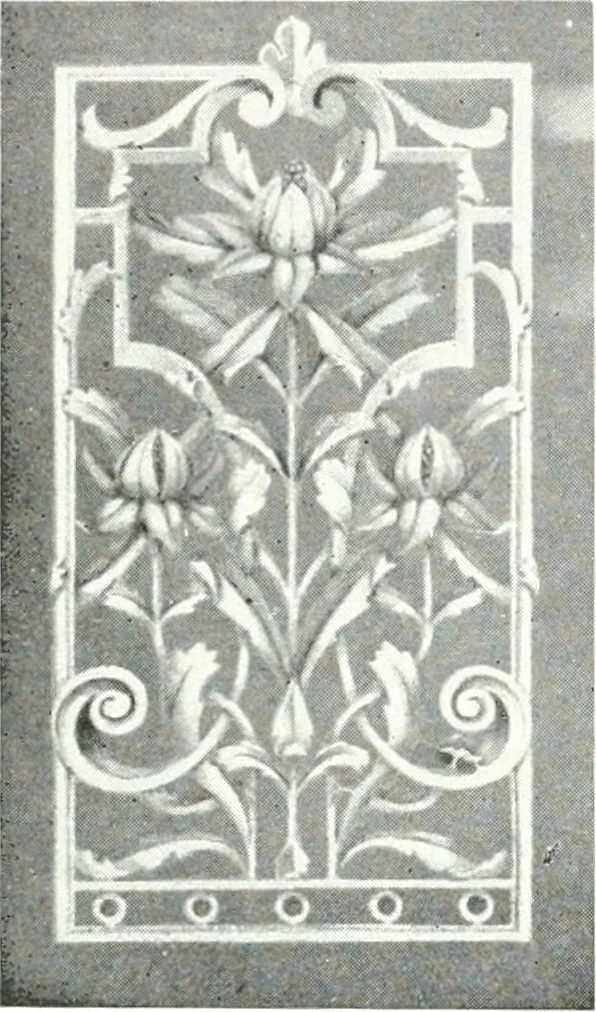An illustration from The Australian flora in applied art, 1915, leaf 71