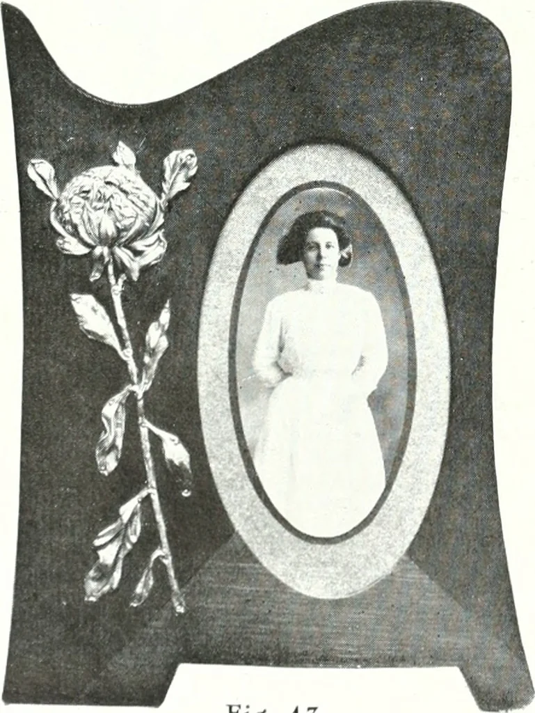 An illustration from The Australian flora in applied art, 1915, leaf 75