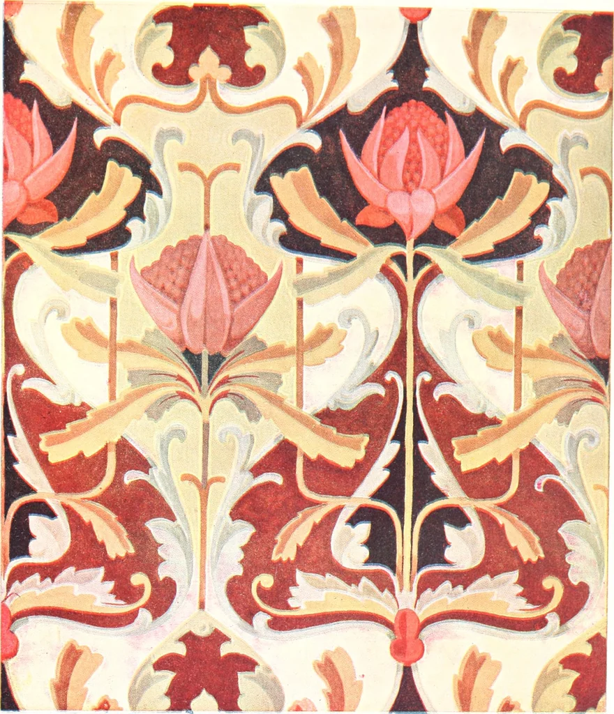 An illustration from The Australian flora in applied art, 1915, leaf 88