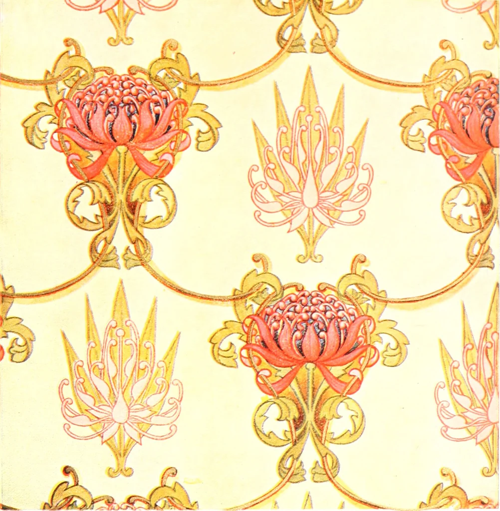 An illustration from The Australian flora in applied art, 1915, leaf 92