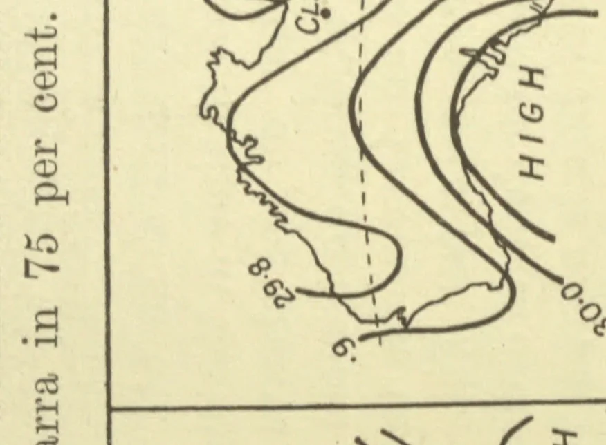 An illustration from Australian meteorology; a text-book including sections on aviation and climatology, 1920, leaf 200