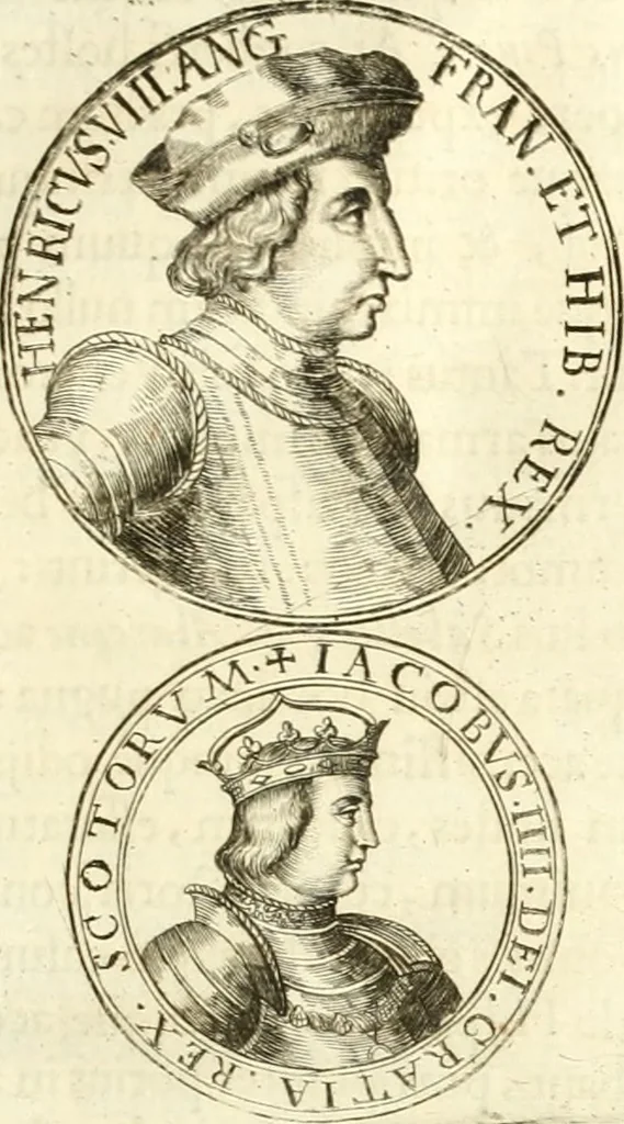 An illustration from Aquila Austriaca, sub qua imperatores Austriaci ab Alberto II honorifico vsquè ad Ferdinandum III & IV Occidentis imperatorem L : elogiis, hieroglyphicis, numismatibus, insignibus, symbolis, imaginibus antiquis ad viuum exhibentur exculpti, & longa historiarum serie exarati : vt nihil relictum sit, quod prisci vel hodierni habeant annales, sed diplomata, leges, indulta, genealogiae, donationes, priuilegia offeruntur congesta : inseruntur et regum principumque imagines, nummi honorarij, castrenses, triumphales, votiui, missiles, &c. qui sanguine, foedere, bello imperatoribus iuncti, occurrunt in opere : subijcitur cuique caesarum appendix symbolica, sacrolegalis, & historicopolitica, in qua symbolis & hieroglyphicis, aere affabrè exculptis, pinguntur, & explanantur, 1679, leaf 256