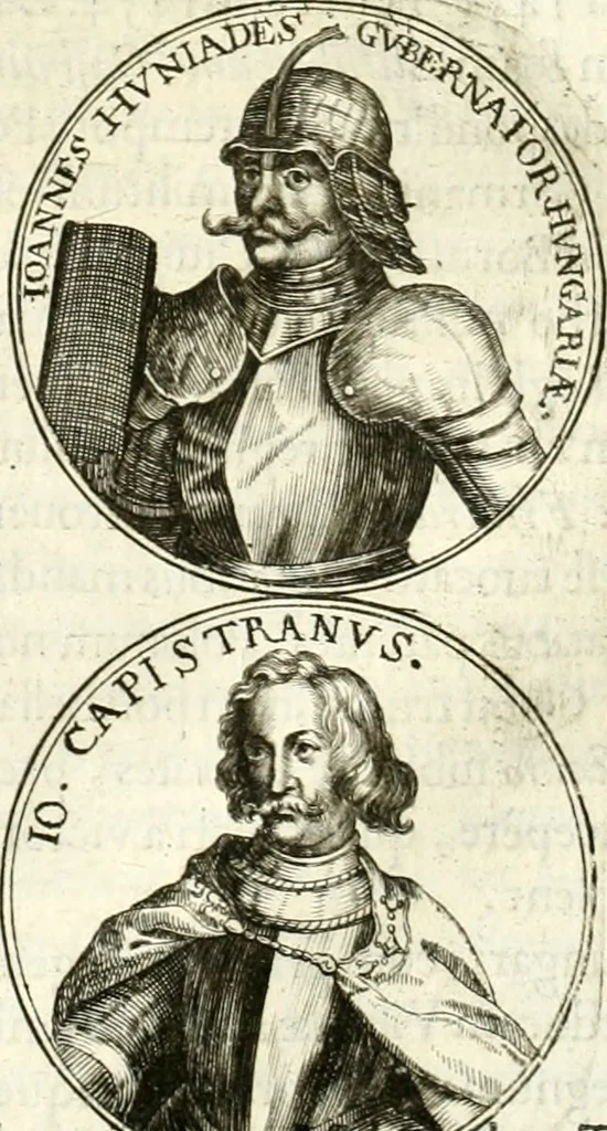 An illustration from Aquila Austriaca, sub qua imperatores Austriaci ab Alberto II honorifico vsquè ad Ferdinandum III & IV Occidentis imperatorem L : elogiis, hieroglyphicis, numismatibus, insignibus, symbolis, imaginibus antiquis ad viuum exhibentur exculpti, & longa historiarum serie exarati : vt nihil relictum sit, quod prisci vel hodierni habeant annales, sed diplomata, leges, indulta, genealogiae, donationes, priuilegia offeruntur congesta : inseruntur et regum principumque imagines, nummi honorarij, castrenses, triumphales, votiui, missiles, &c. qui sanguine, foedere, bello imperatoribus iuncti, occurrunt in opere : subijcitur cuique caesarum appendix symbolica, sacrolegalis, & historicopolitica, in qua symbolis & hieroglyphicis, aere affabrè exculptis, pinguntur, & explanantur, 1679, leaf 71