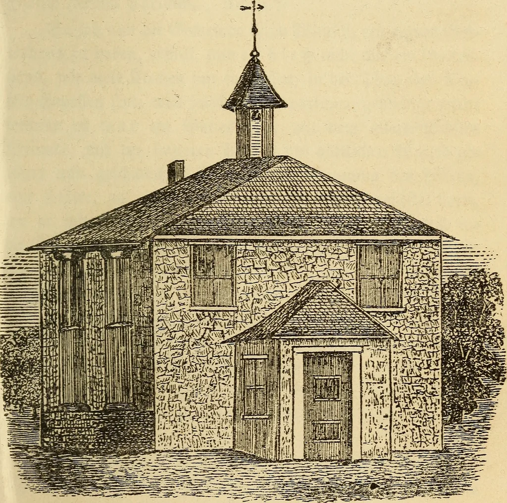 An illustration from Auswanderung der sächsischen lutheraner im jahre 1838, 1866, leaf 178