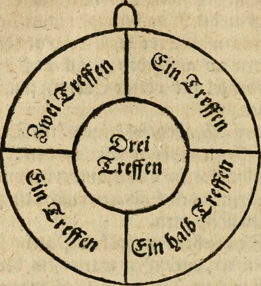 An illustration from Auszfürliche vnd warhaffte Beschreibung des durchlauchtigsten, grosmechtigen vnd hochgebornen Fürsten vnd Herrn : Herrn Christians des Vierden dieses Namens, zu Dennemarck, Norwegen, der Wenden vnd Gotten Königes, Hertzogen zu Schleszwig, Holstein, Stormarn vnd der Dittmarschen, Grafen zu Oldenburg vnd Delmenhorst, zu Koppenhagen den 29. Augusti anno 1596. glücklich geschehenen Königlichen Krönung ..., 1597, leaf 123