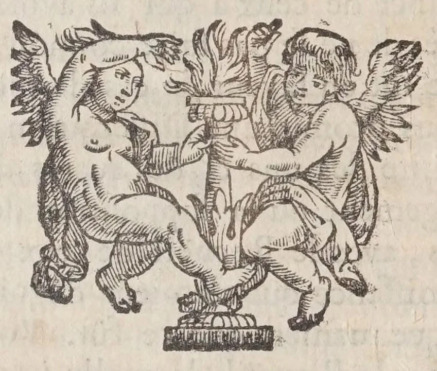 An illustration from Auteurs deguisez sous des noms etrangers, empruntez, supposez, feints à plaisir, chiffrez, renversez, 1690, leaf 42