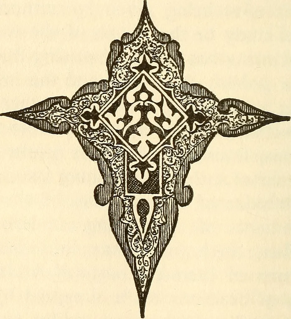 An illustration from Authors and publishers: a manual of suggestions for beginners in literature, comprising a description of publishing methods and arrangements, directions for the preparation of mss. for the press, explanations of the details of book-manufacturing, instructions for proof-reading, specimens of typography, the text of the United States copyright law and information concerning international copyrights, together with general hints for authors, 1897, leaf 223