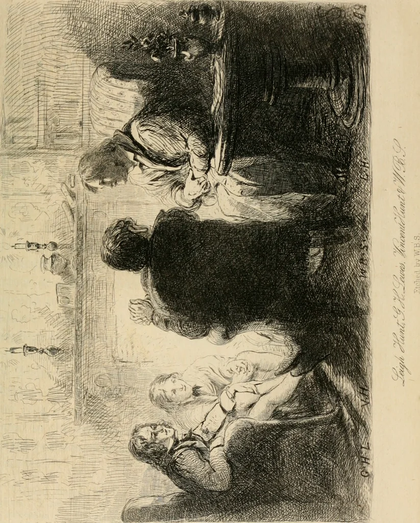 An illustration from Autobiographical notes of the life of William Bell Scott : and notices of his artistic and poetic circle of friends, 1830 to 1882, 1892, leaf 156