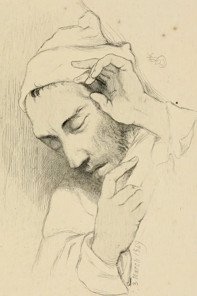 An illustration from Autobiographical notes of the life of William Bell Scott : and notices of his artistic and poetic circle of friends, 1830 to 1882, 1892, leaf 298