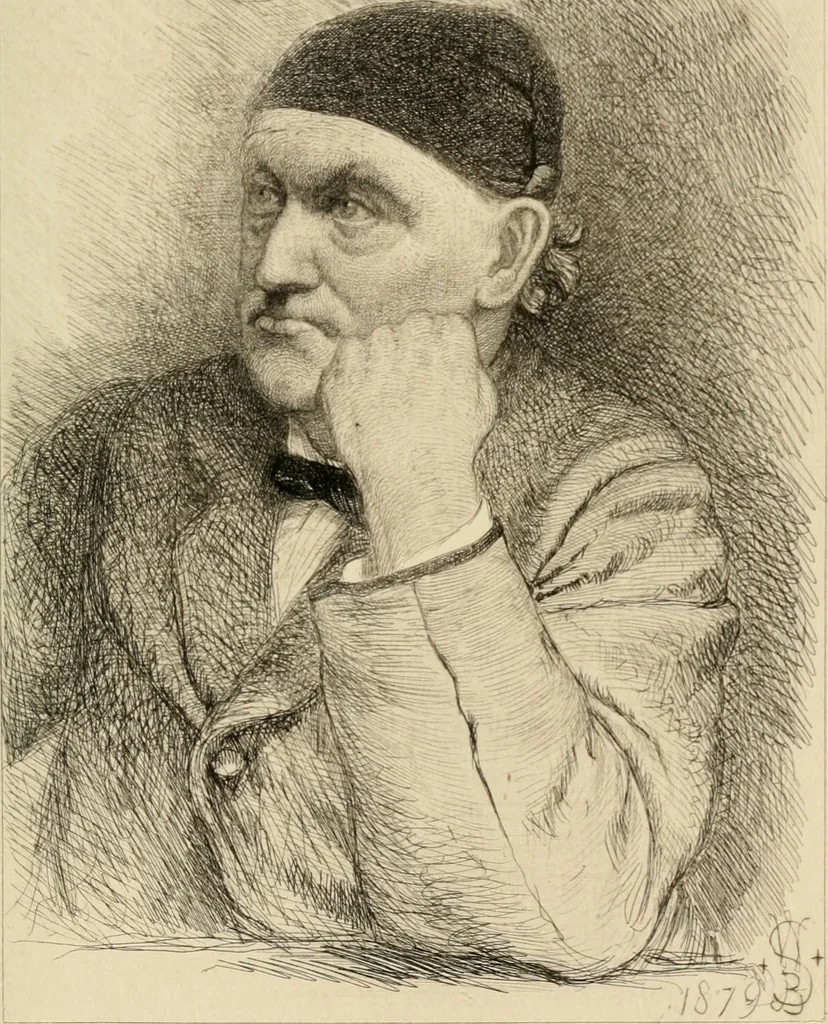 An illustration from Autobiographical notes of the life of William Bell Scott : and notices of his artistic and poetic circle of friends, 1830 to 1882, 1892, leaf 6