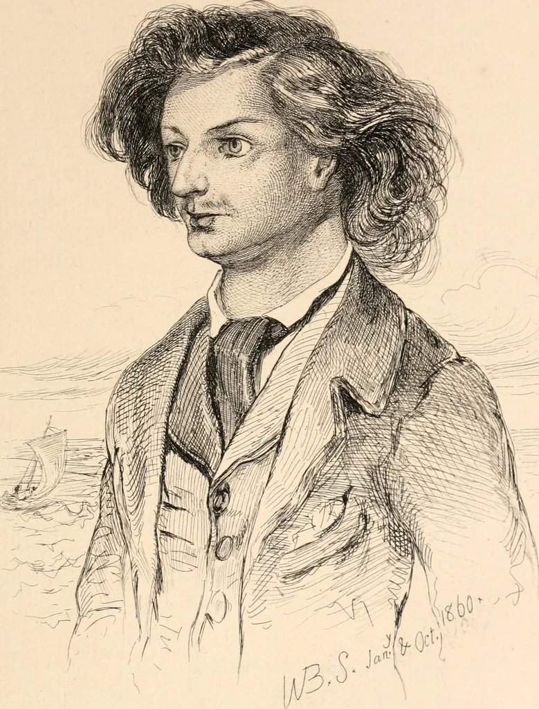 An illustration from Autobiographical notes of the life of William Bell Scott : and notices of his artistic and poetic circle of friends, 1830 to 1882, 1892, leaf 36